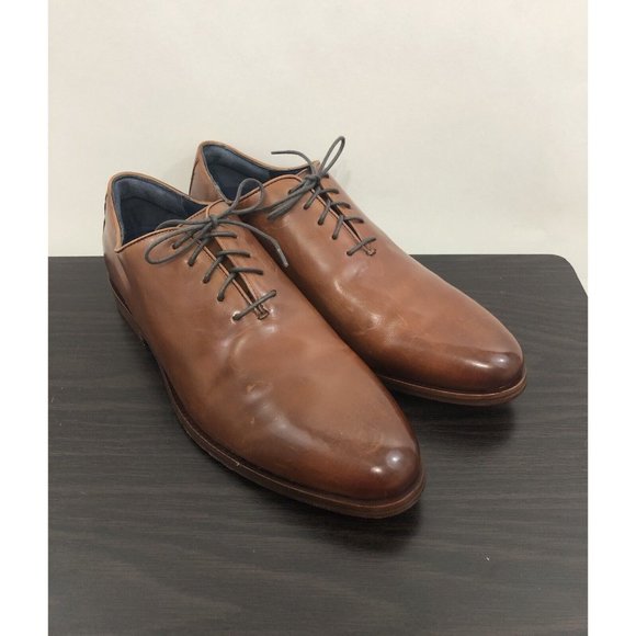 Cole Haan Mens Washington Grand Wholecut Oxford British Tan Leather Color Sze 11 main image 7